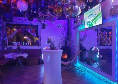 Unsere Partyhaus-Tanzräume